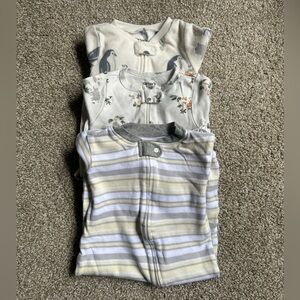 6-9M Neutral Baby Sleeper Trio